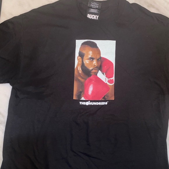The Hundreds💣 Clubber Lang Mr.T Rocky III Tee-XL BLACK - Picture 3 of 16